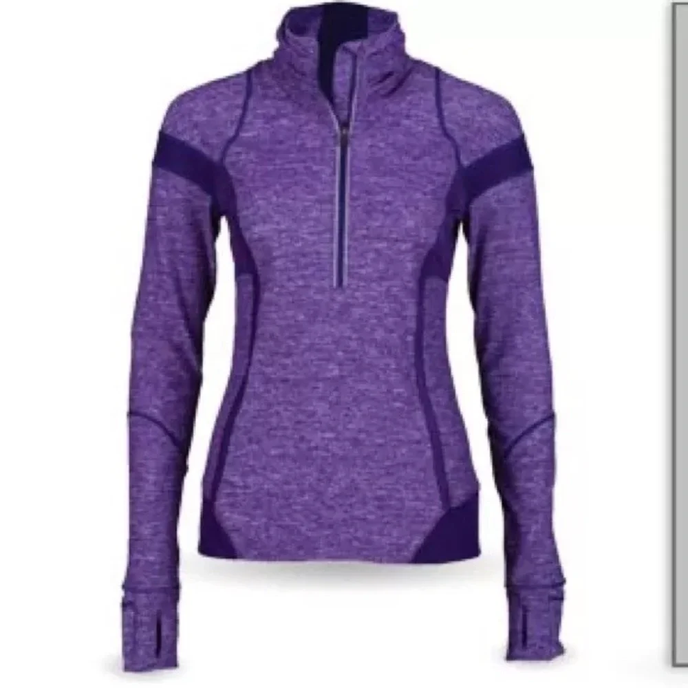 Lululemon Run Inspire 1/2 zip pullover - Size 4 - Blue Purple Color - RARE